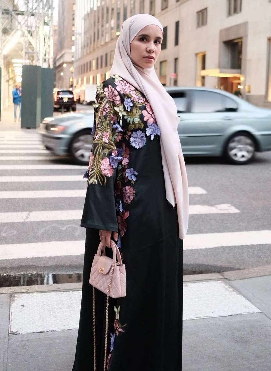 Jardin from the Zafira Abaya NYFW 2026 collection
